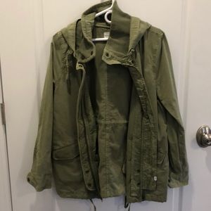 Melrose and Market Utility Jacket Army Green